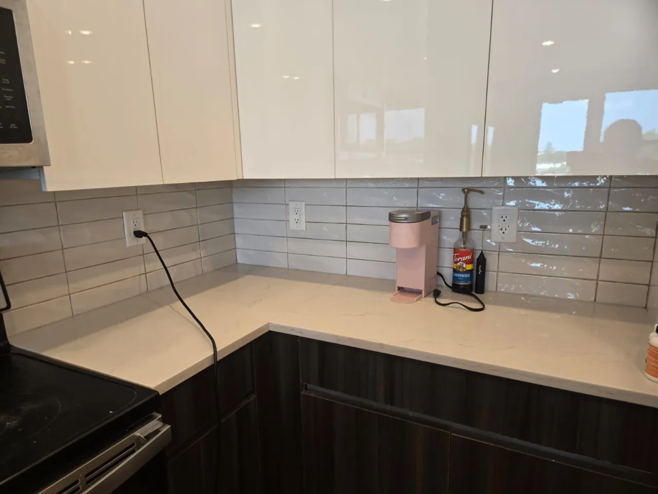 Surface after post construction clean